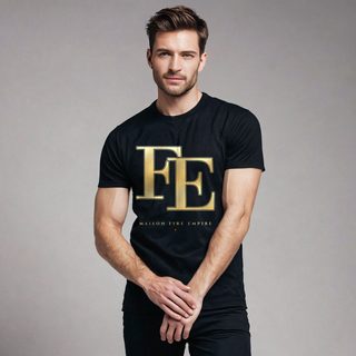 Fire Empire Maison Embroidered Monogram Tee AI model