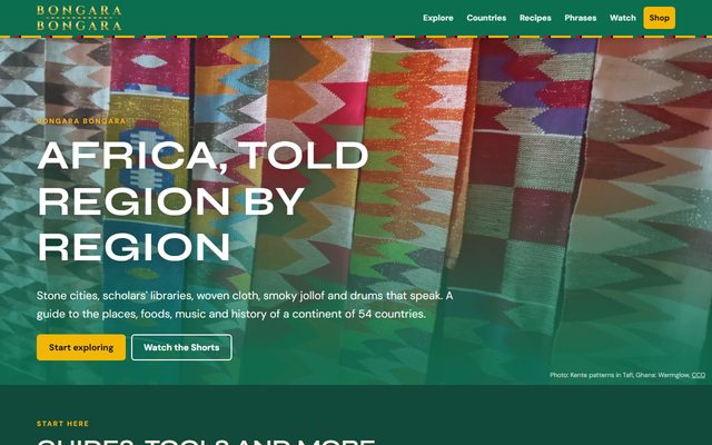 bongarabongara.com website