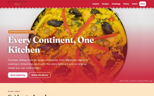 intercontinentalchef.com website