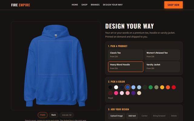 designyourwaystudio.com website
