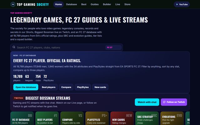 topgamingsociety.com website