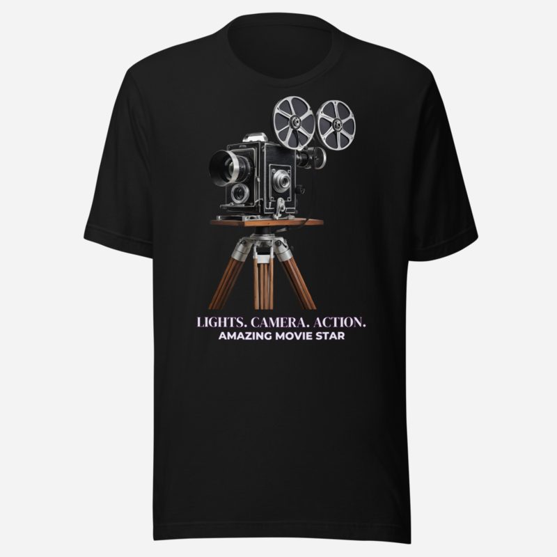 Lights Camera Action Tee