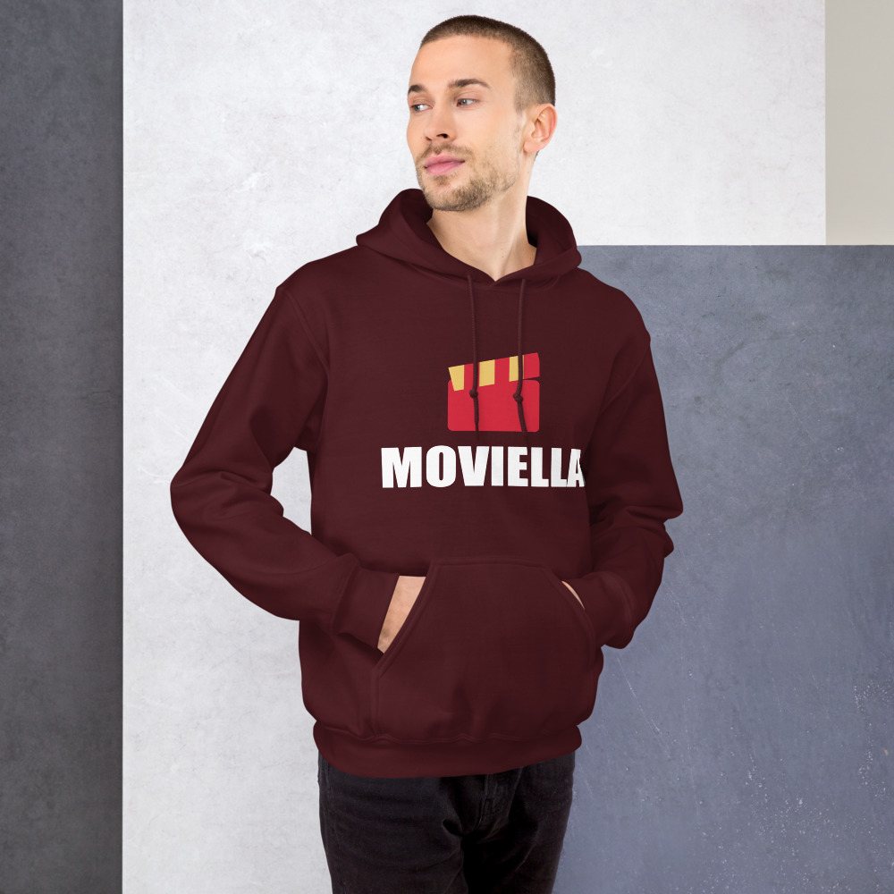 Moviella Clapper Hoodie Front
