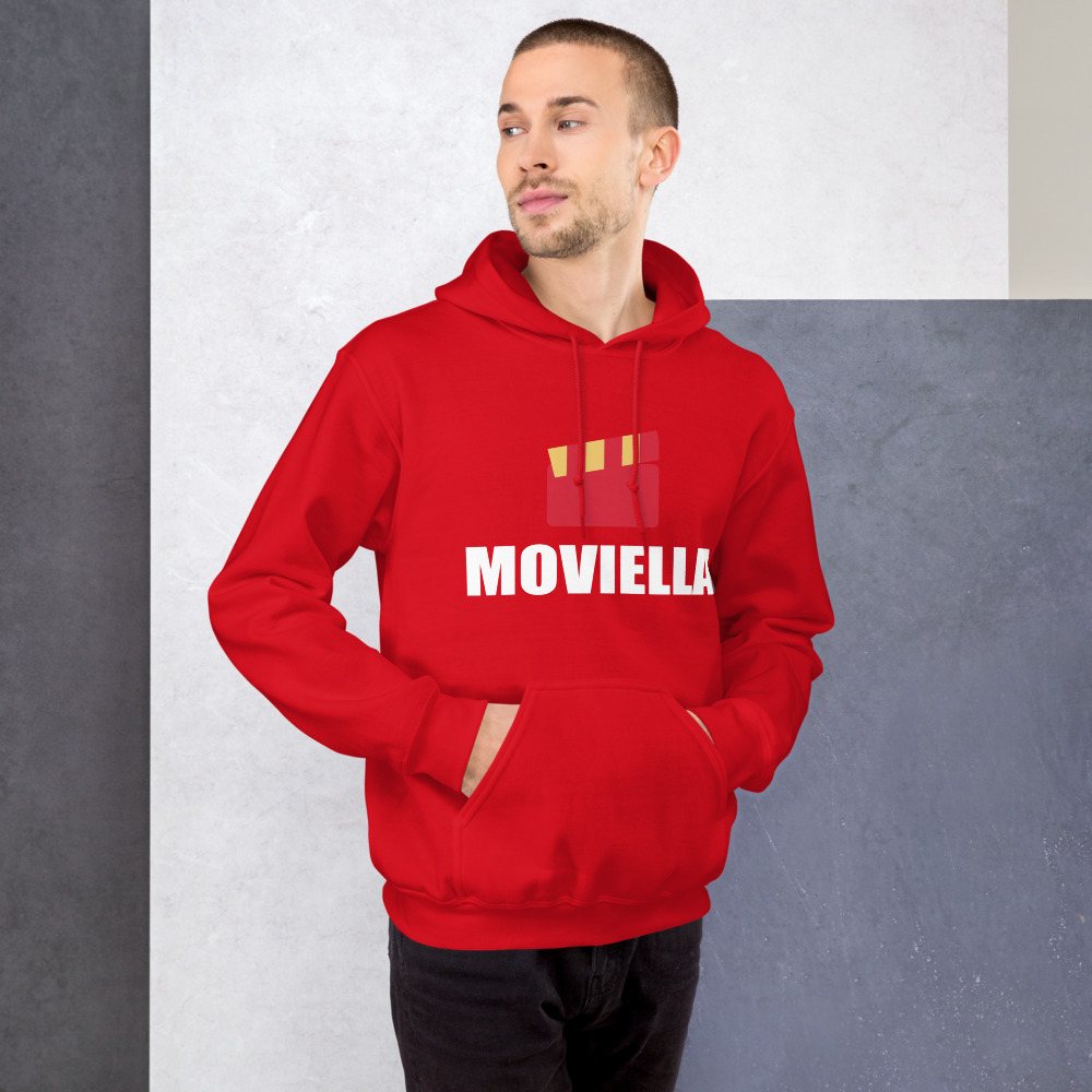 Moviella Clapper Hoodie Front