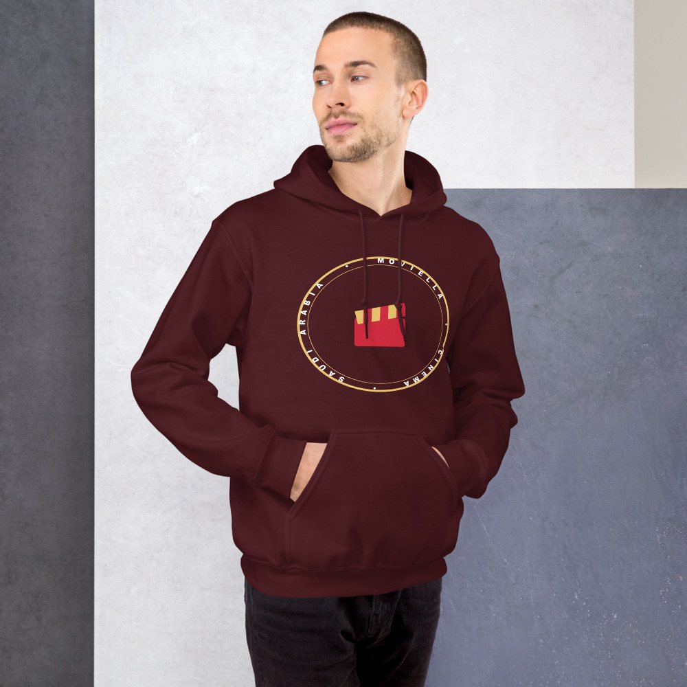 Moviella Badge Hoodie Front