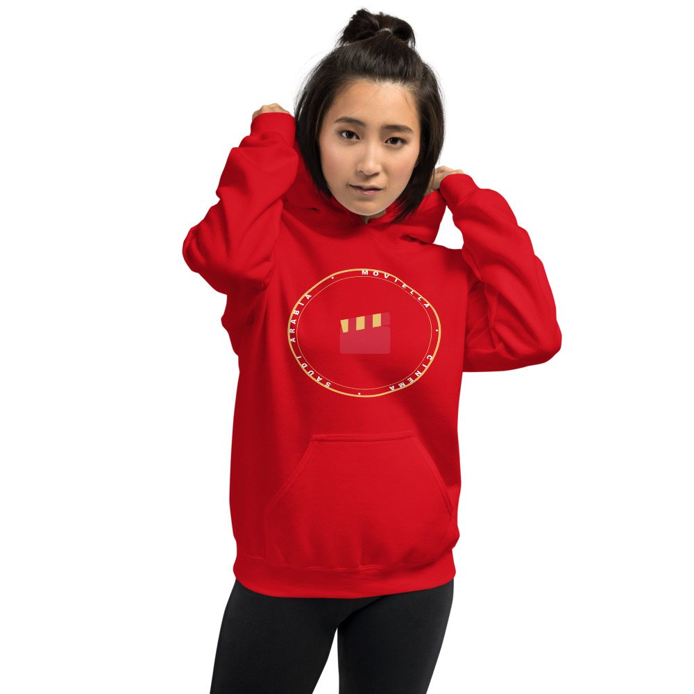 Moviella Badge Hoodie Front