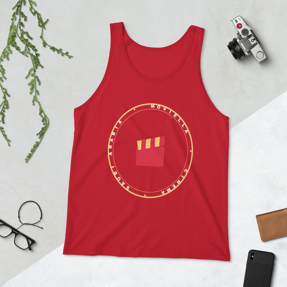 Moviella Badge Tank Front