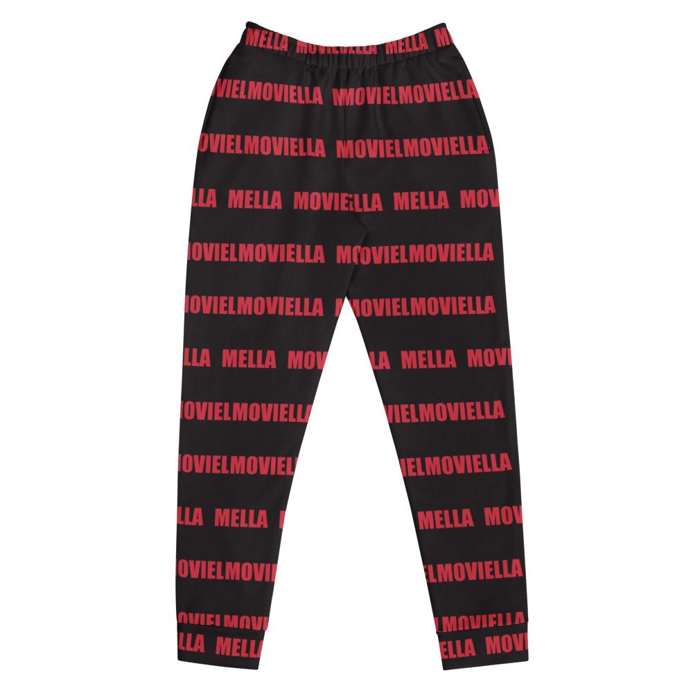 Moviella Wordmark Joggers leg_left