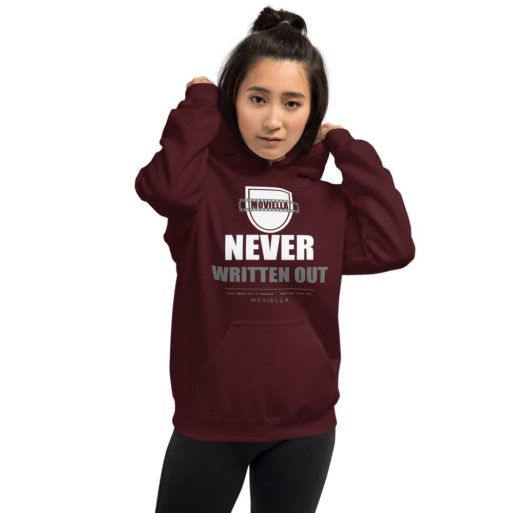 Moviella Never Written Out Sayings Hoodie