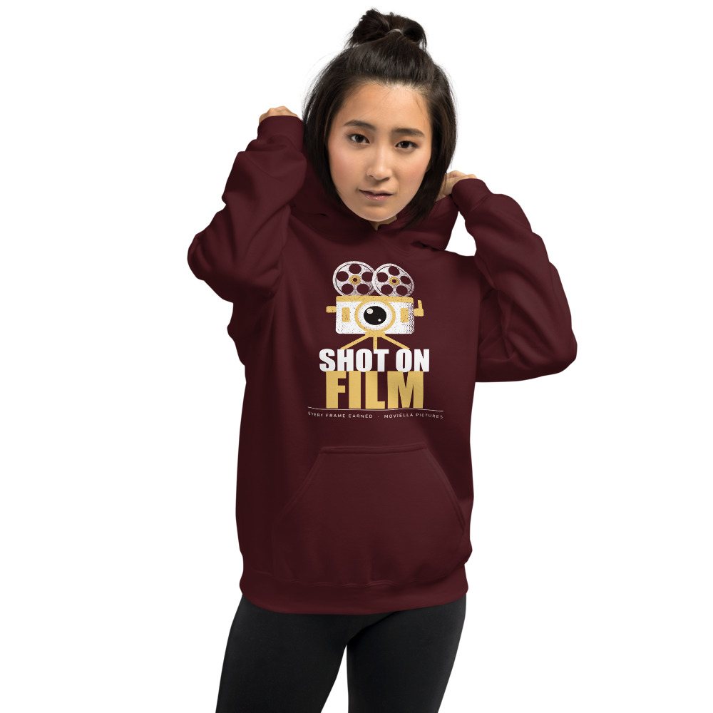 Moviella Shot On Film Screening Room Hoodie