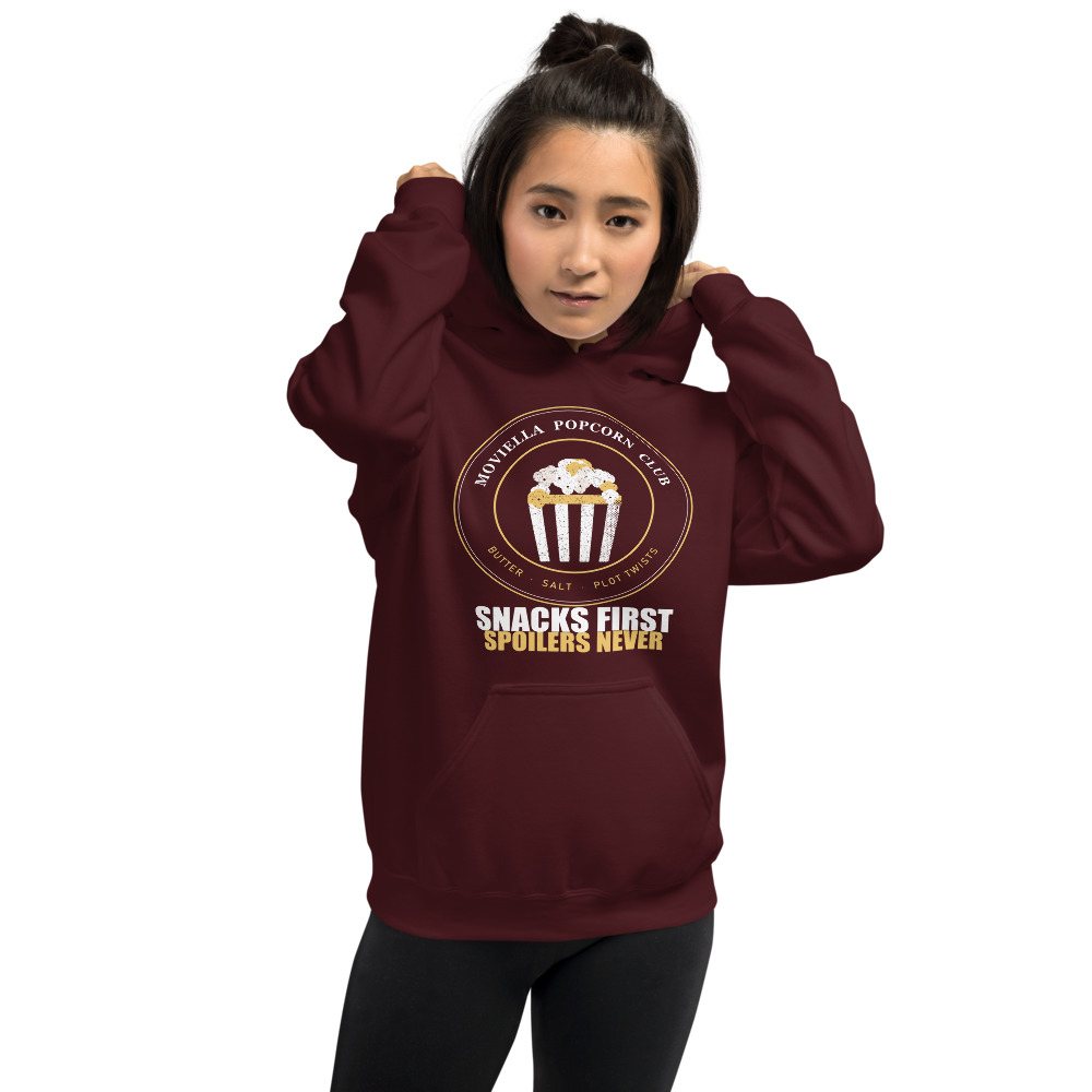 Moviella Popcorn Club Screening Room Hoodie
