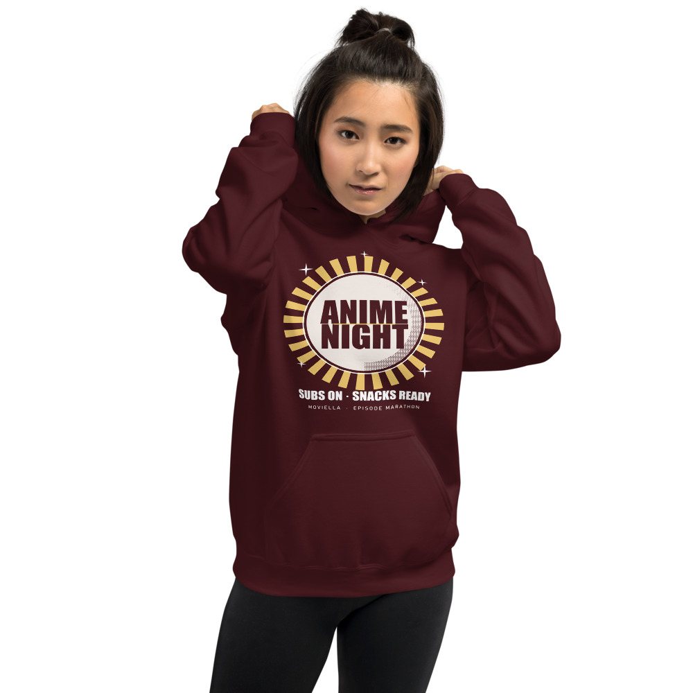Moviella Anime Night Screening Room Hoodie