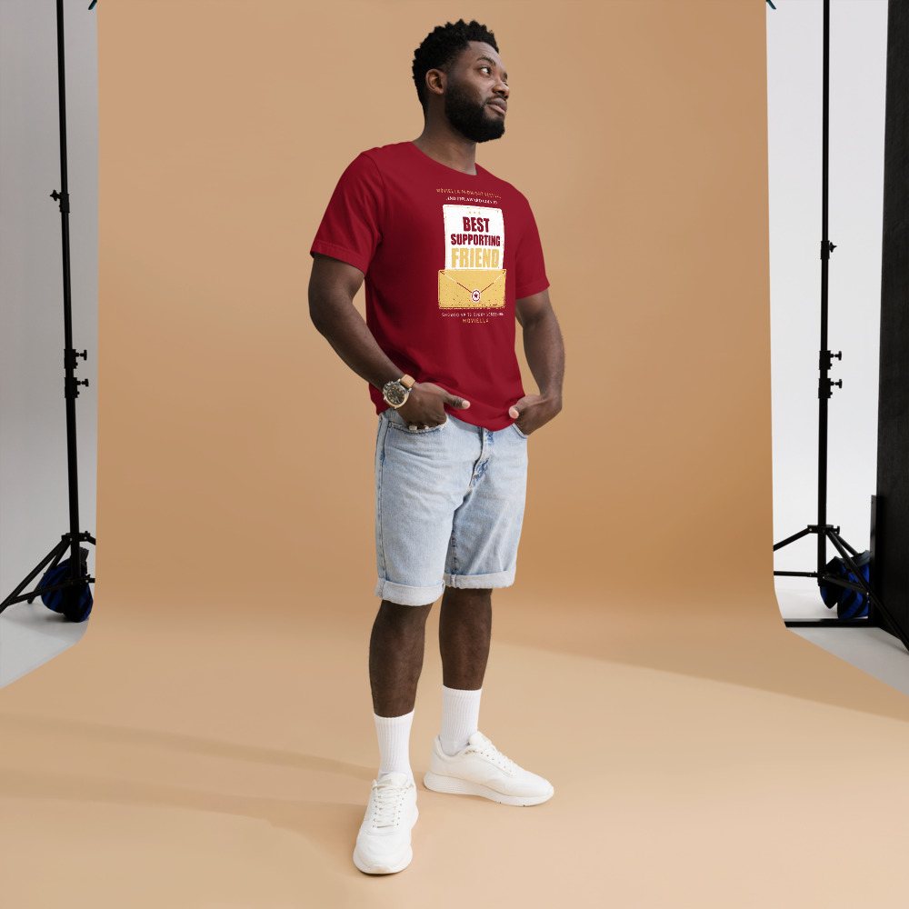 Moviella Best Supporting Friend Screening Room Tee Front