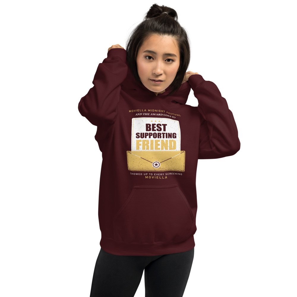 Moviella Best Supporting Friend Screening Room Hoodie
