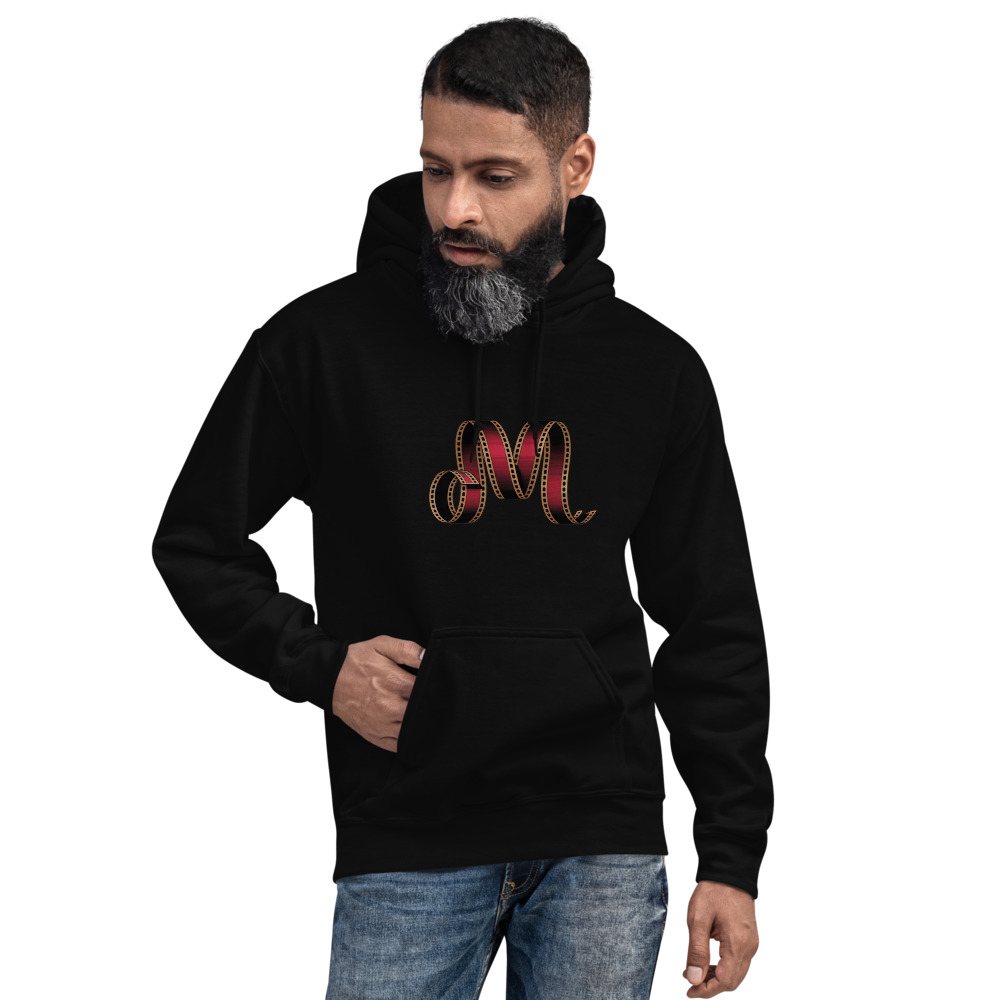 Moviella Filmstrip Monogram Hoodie Front