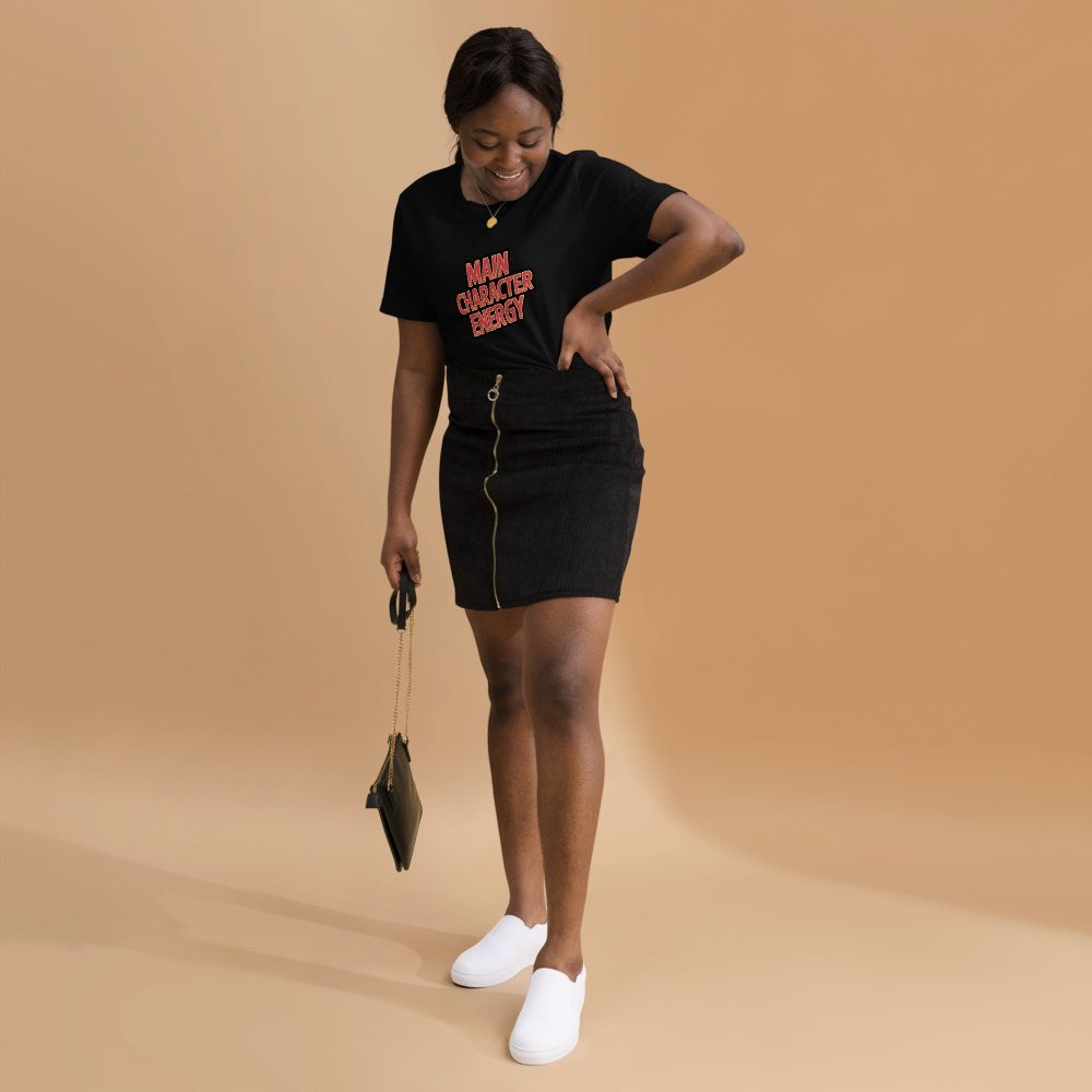Moviella Main Character Energy Tee Front
