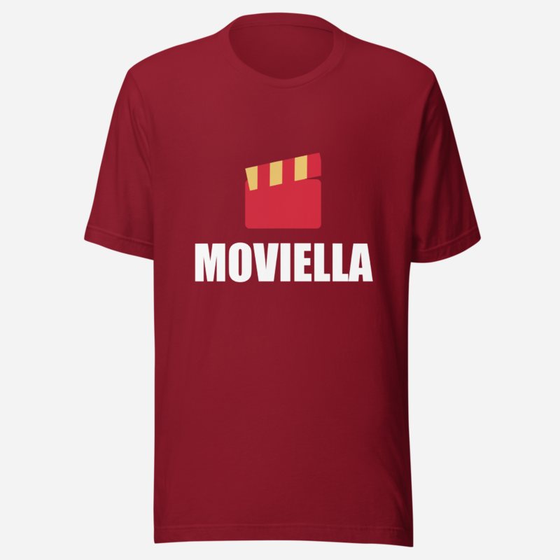 Moviella Clapper Tee Cardinal