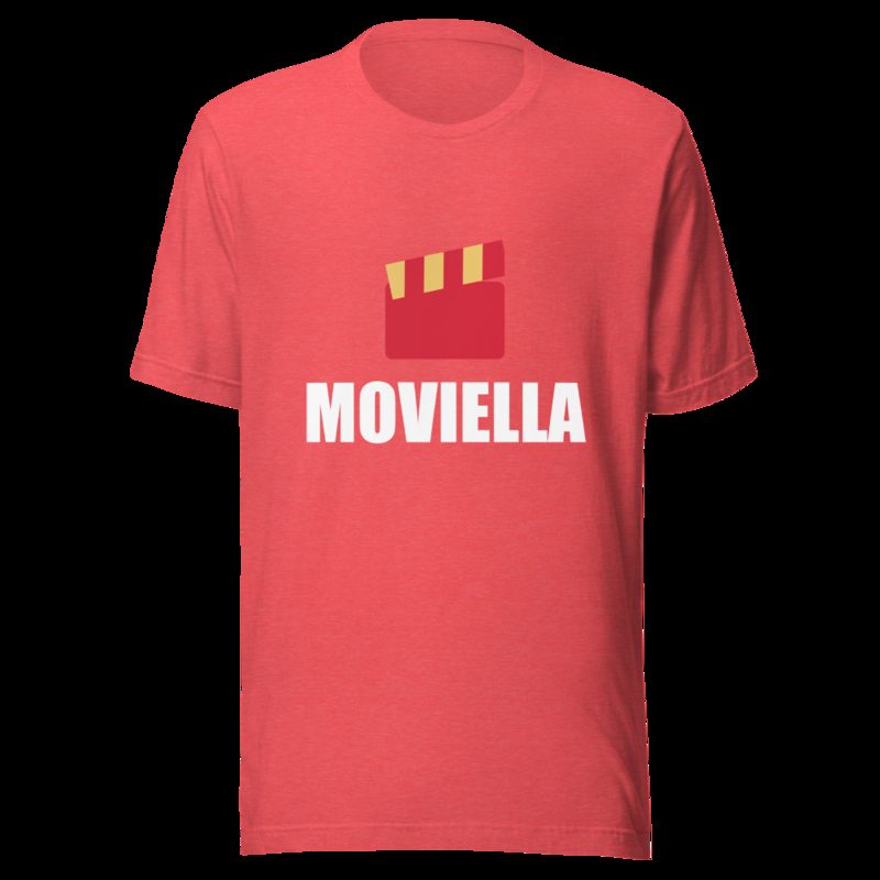 Moviella Clapper Tee Heather Red