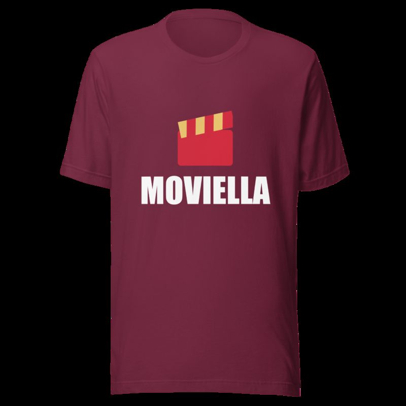 Moviella Clapper Tee Maroon