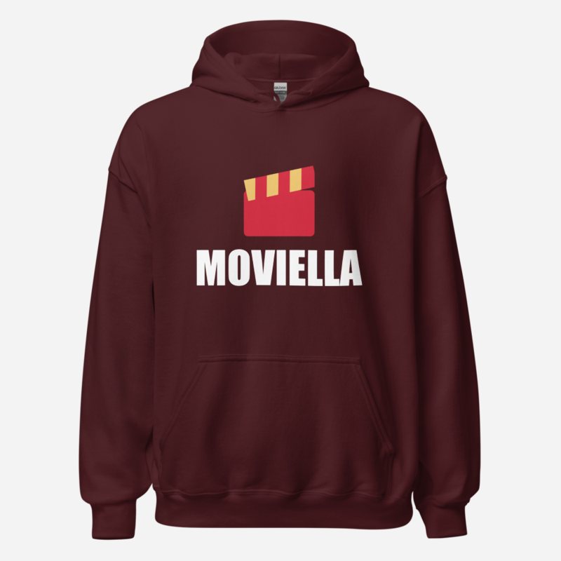 Moviella Clapper Hoodie Maroon