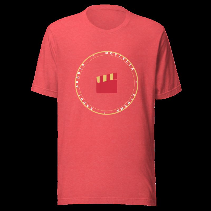 Moviella Badge Tee Heather Red