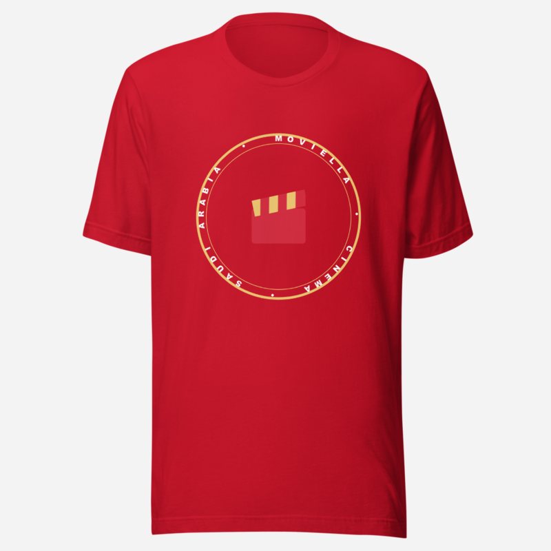Moviella Badge Tee Red
