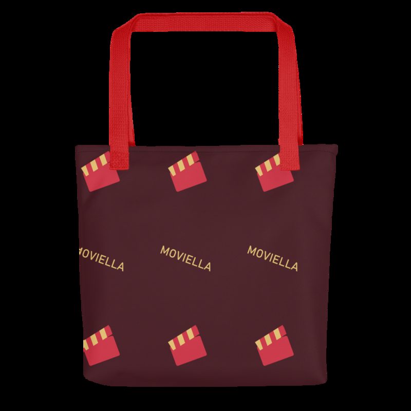 Moviella Clappers Tote Bag in Red