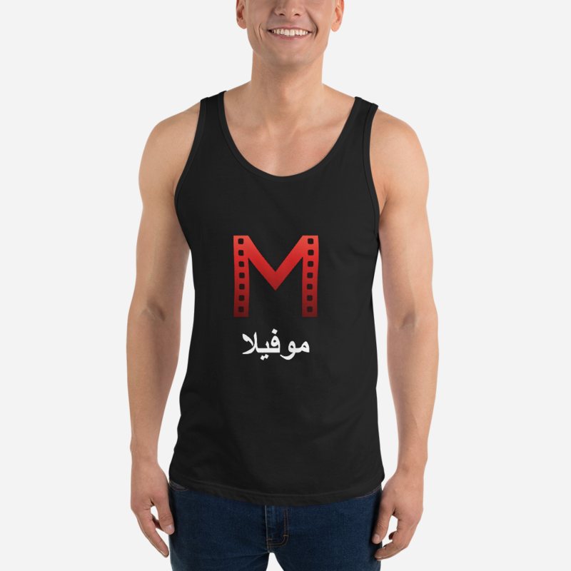 Moviella Mark Arabic Tank Black