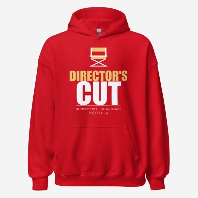 Moviella Director's Cut Sayings Hoodie in Red