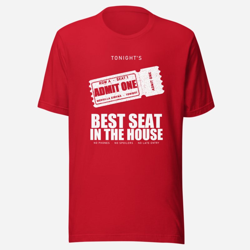 Moviella Admit One Screening Room Tee