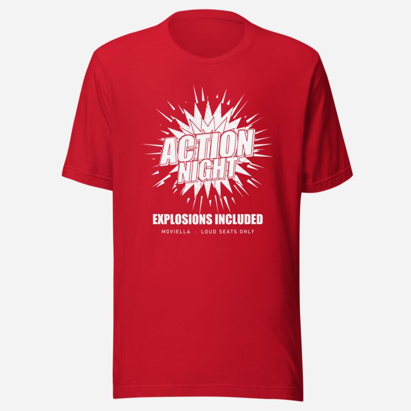 Moviella Action Night Screening Room Tee