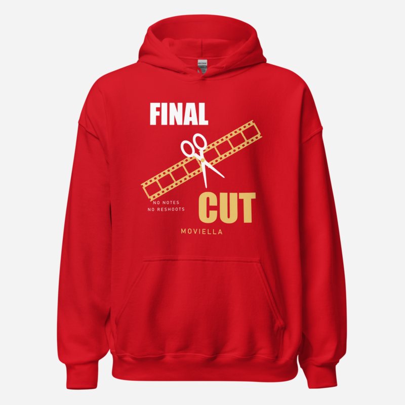 Moviella Final Cut Screening Room Hoodie in Red