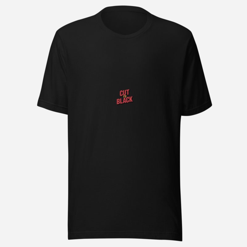 Moviella Cut To Black Tee Black