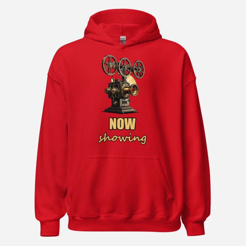 Moviella Now Showing Projector Hoodie