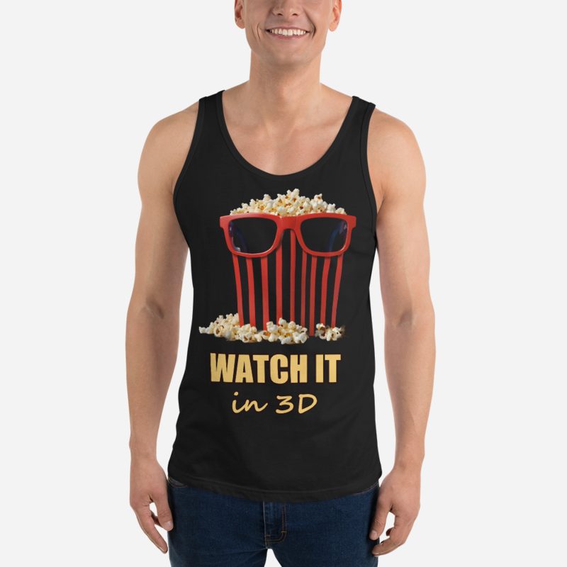 Moviella Watch It In 3D Glasses Tank Black