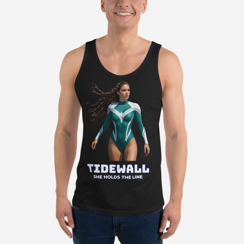 Next Level Superheroes Tidewall Tank in Black