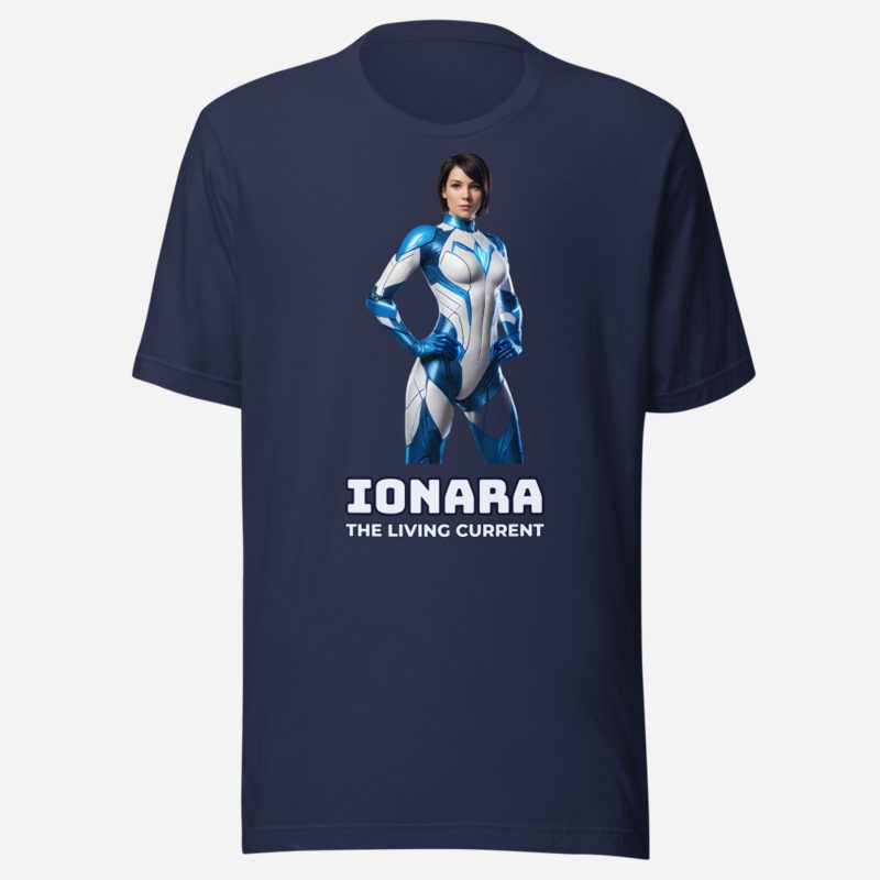 Next Level Superheroes Ionara Tee Navy