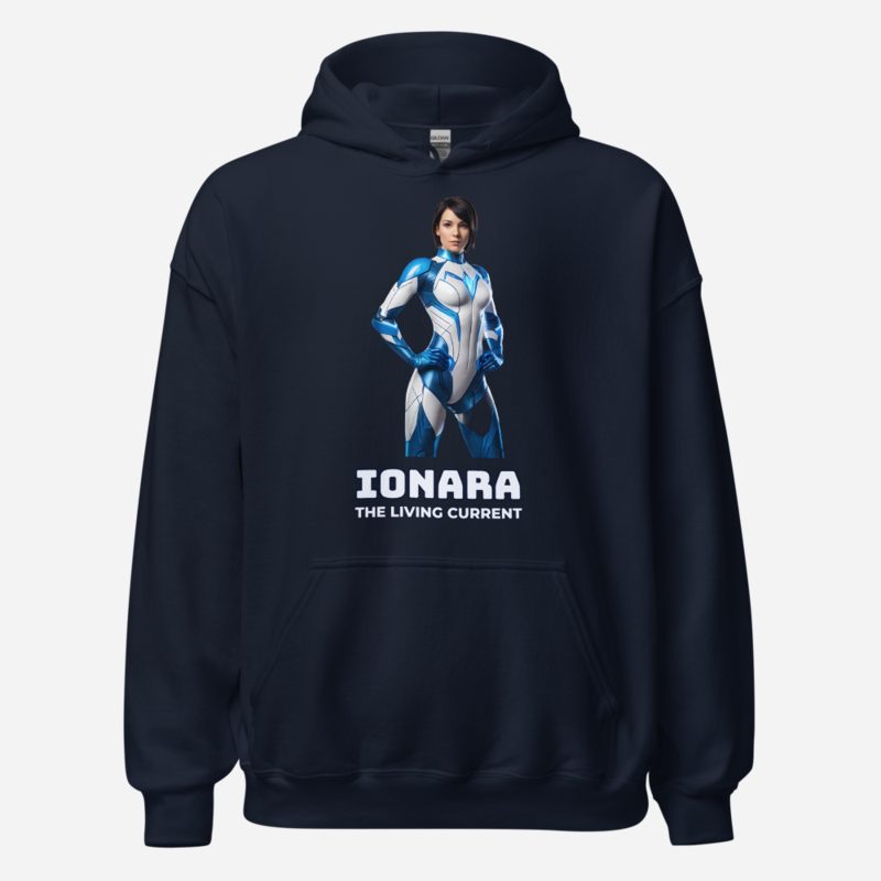 Next Level Superheroes Ionara Hoodie Navy