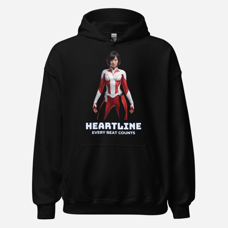Next Level Superheroes Heartline Hoodie