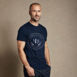 Next Level Superheroes Maison Medallion Tee AI model
