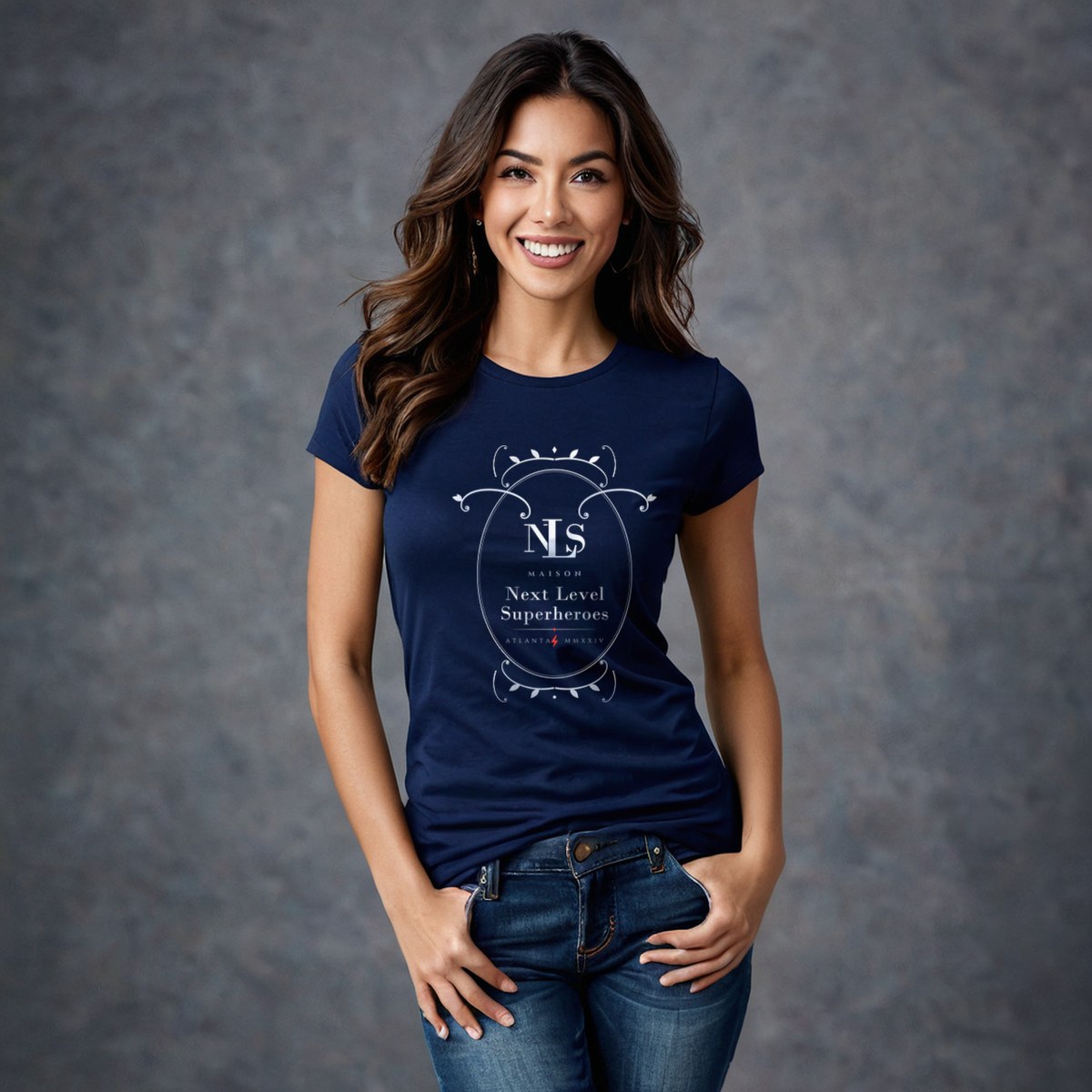 Next Level Superheroes Maison Baroque Cartouche Tee