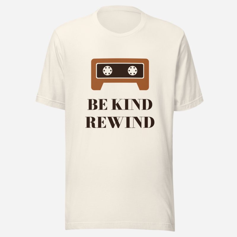 Original General Be Kind Rewind Tee Vintage White
