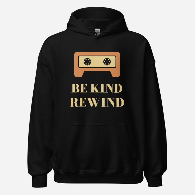Original General Be Kind Rewind Hoodie in Black