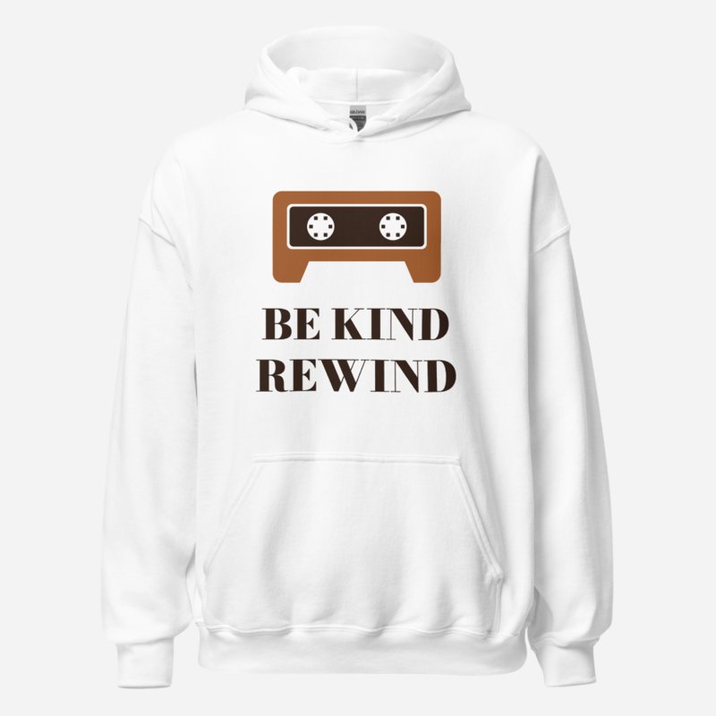 Original General Be Kind Rewind Hoodie in White