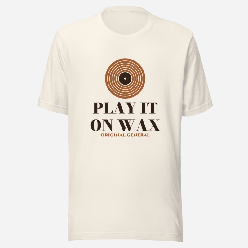 Original General Play It On Wax Tee Vintage White