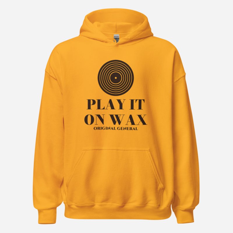 Original General Play It On Wax Hoodie in Gold