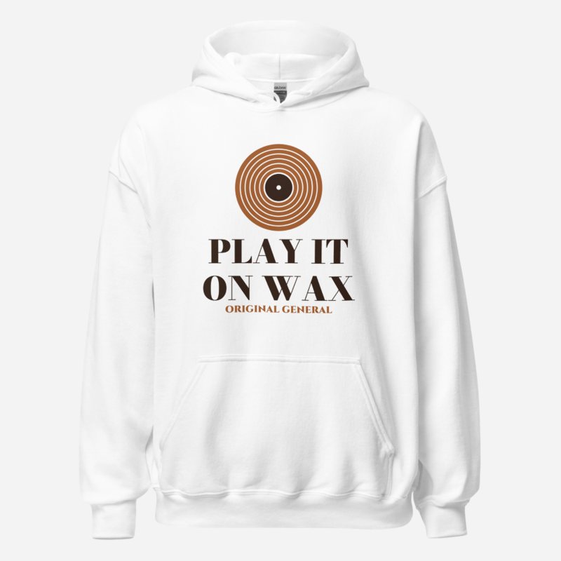 Original General Play It On Wax Hoodie in White