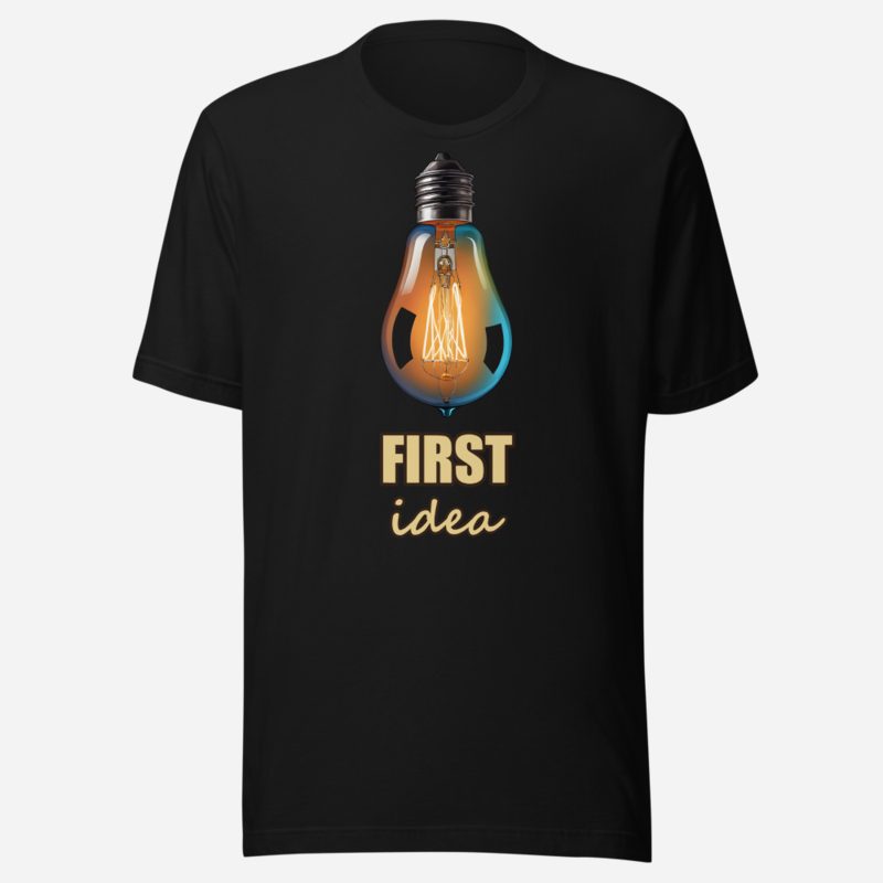 Original General First Idea Lightbulb Tee