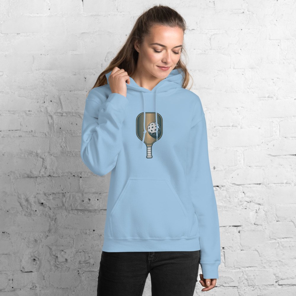 Sensational Pickleball Paddle Monogram Hoodie