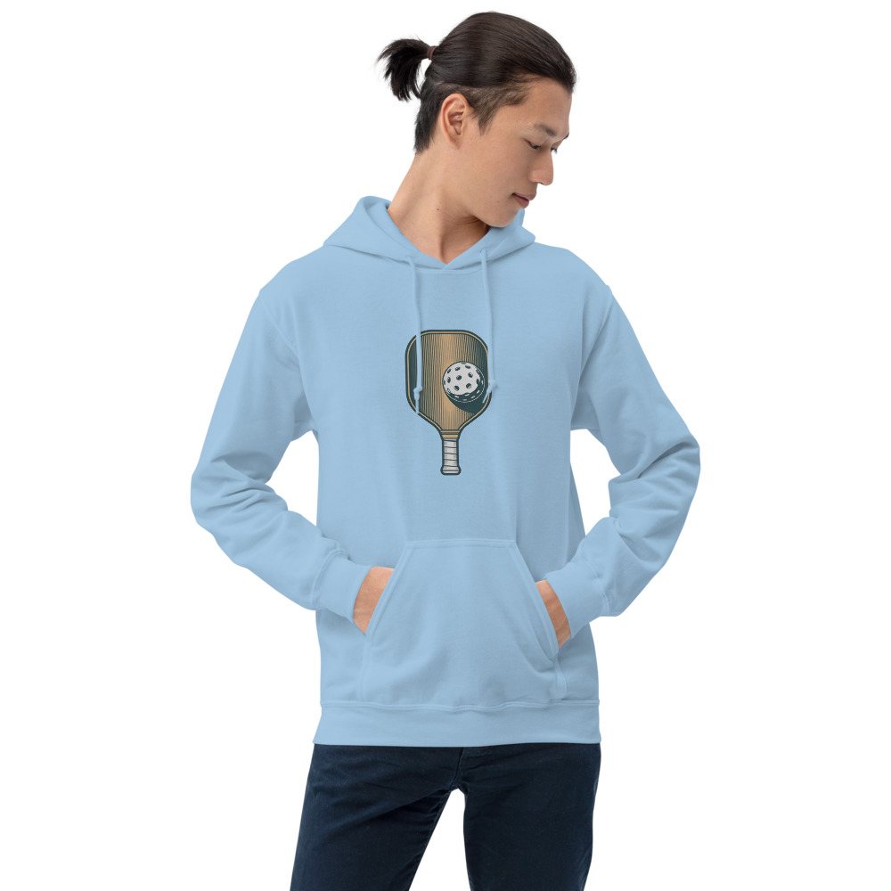 Sensational Pickleball Paddle Monogram Hoodie Front